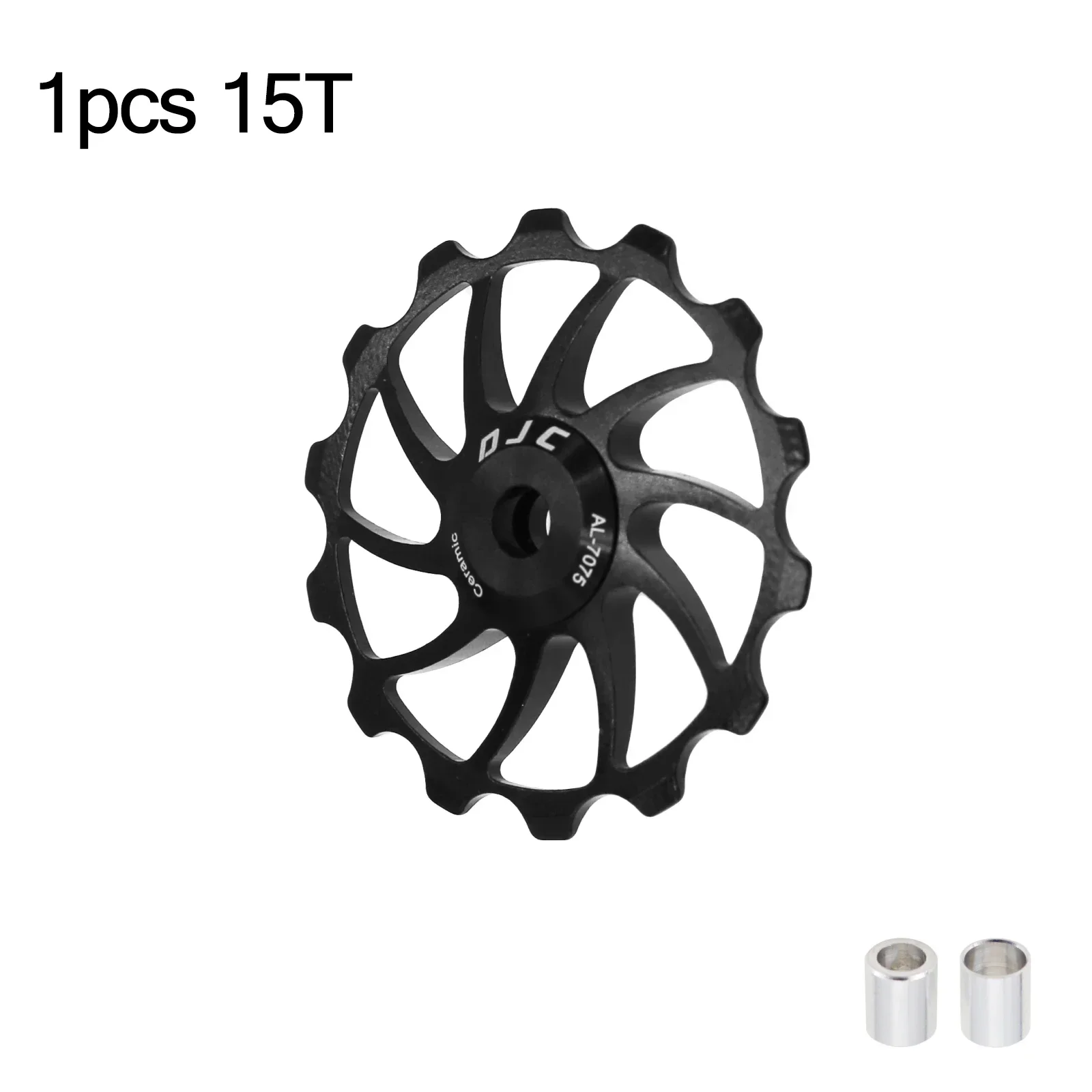 Djc-自転車プーリーホイール,セラミックベアリング,11t,12t,13t,14t