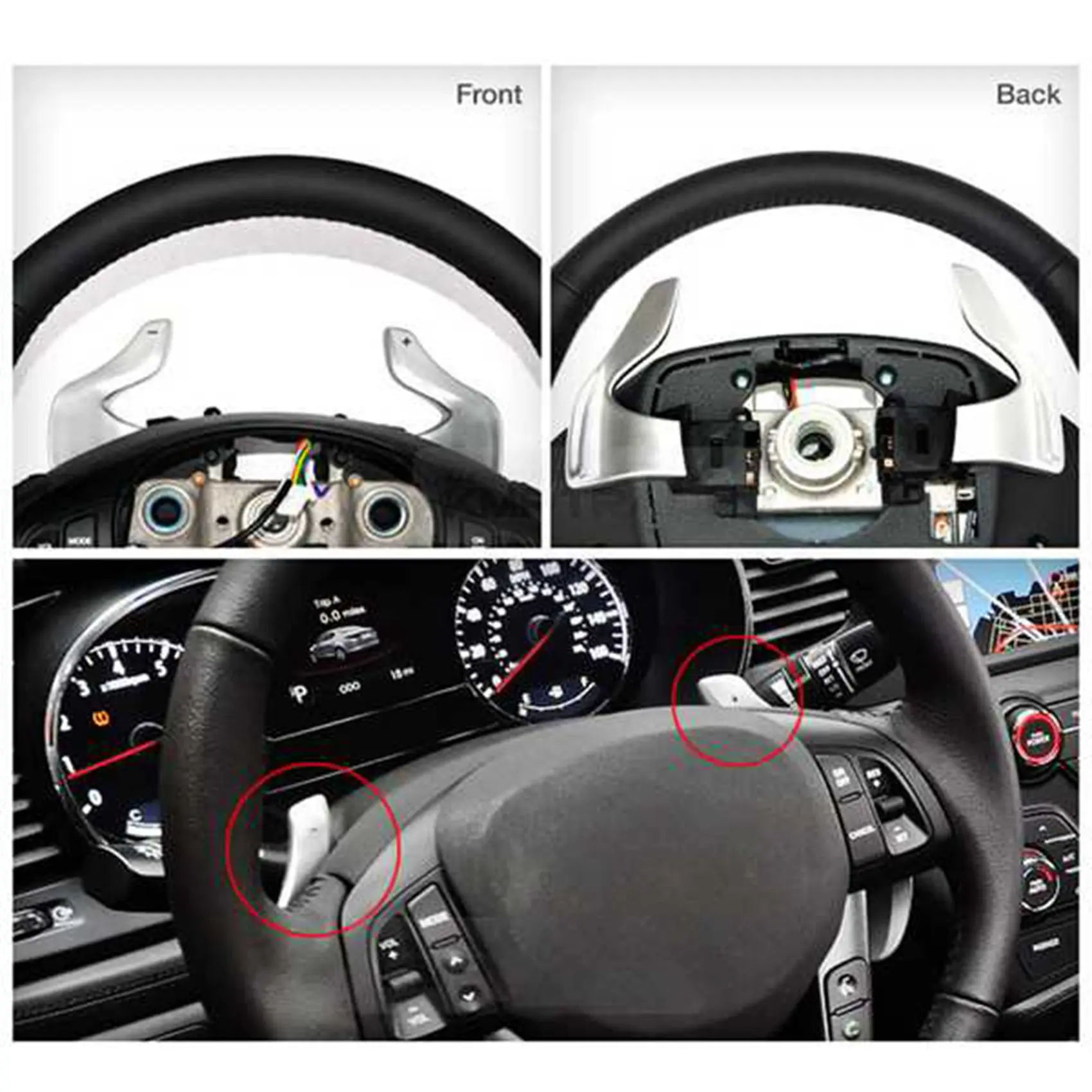 DGR-ePaddle التحول شيفتر التبديل رافعة كابل LH + RH لكيا أوبتيما 2011-2013 967702 T000