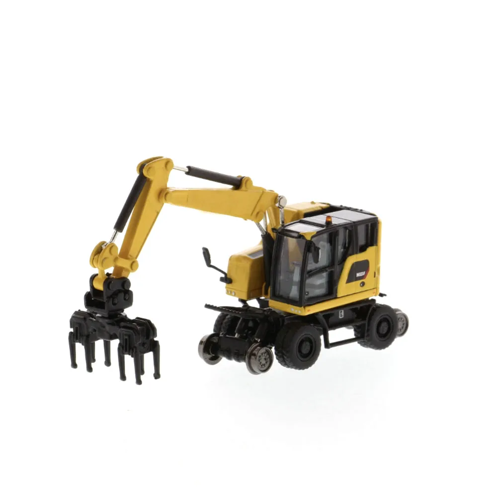 

1:87 Scale DieCast M323F Railroad Excavator Boy toy birthday gift scene decoration engineering vehicle collection model DM 85612