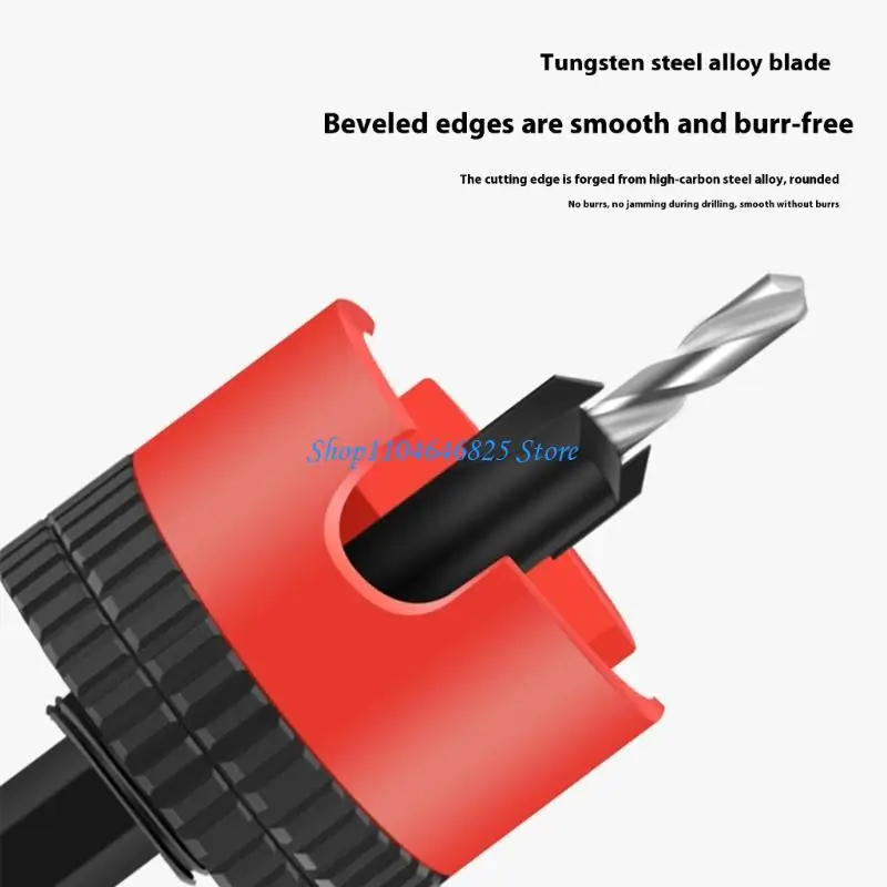 Utensile per trapano svasatore in acciaio resistenza per svasatura a profondità regolabile