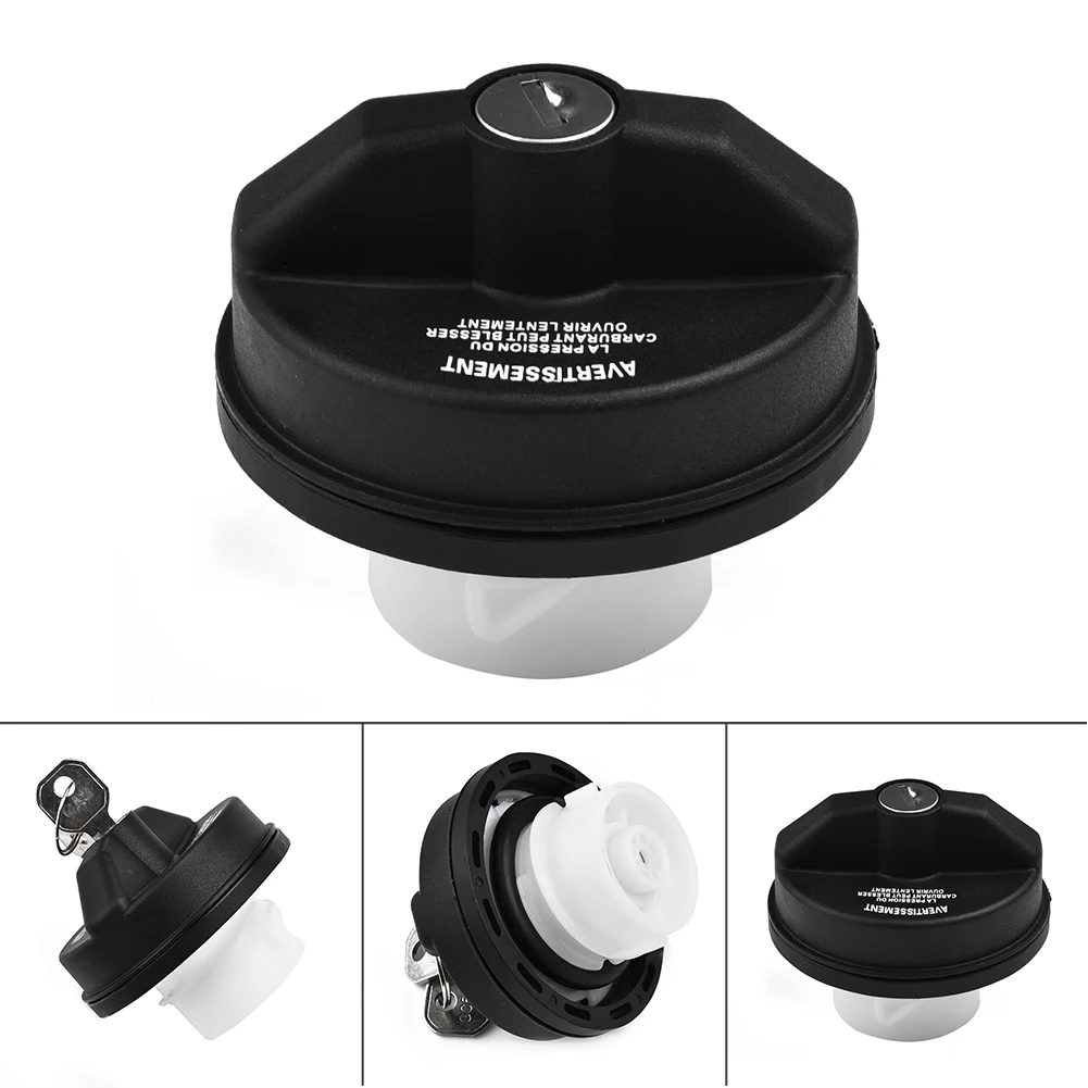 

Replacement Locking Fuel Cap for Chrysler For Jeep For Dodge 5278655AB with 2 Keys Fits Multiple Models 2001-2016