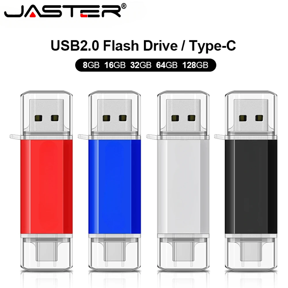 

Флешка типа C 2 в 1 USB 128 ГБ 64 ГБ 32 ГБ 16 ГБ 8 ГБ 4 ГБ USB-накопитель 2.0 Флешка высокой скорости для устройства Type-C
