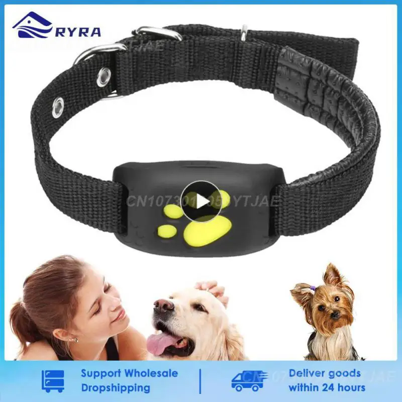 Universal Pet GPS Tracker Collar GSM Wifi USB Mini Light Tracker For Pets Dogs Cats Cattle Sheep Waterproof Pet Tracking Locator