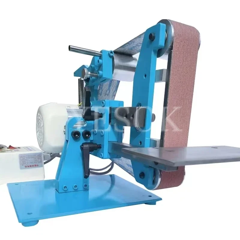 110V/220V 750W Electric Belt Sander Vertical And Horizontal Dual Use Belt Sander Polishing Grinding Machine Belt Grinder Machine