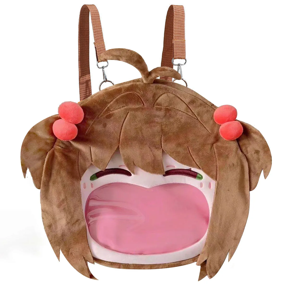 

Anime Card Captor Sakura Kinomoto Sakura Plush Ita Bag Itabag Painful Aitata Cosplay Backpack Crossbody Bags for Women Girls