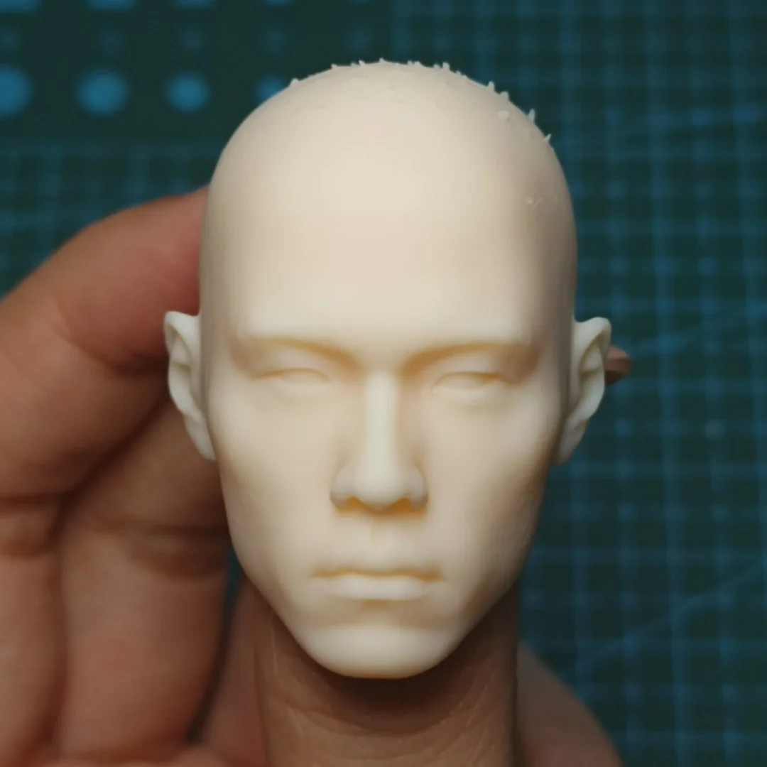 1/6 Jay Chou Star JAY Soldier Star Male Head Carving 3D Print  Singer Model 1/6 Scale Action Figure Body Doll Toy