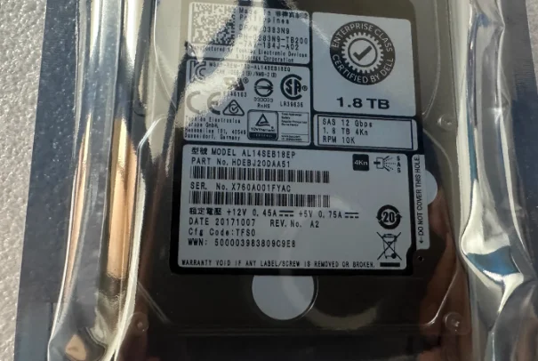 

For 0383N9 AL14SEB18EP 1.8T 10K SAS 12GB 2.5-inch server hard drive