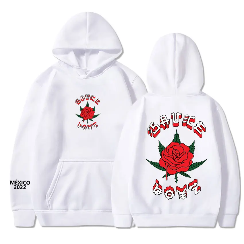 American Rapper Eladio Carrion Hoodies para homens e mulheres, moletons extragrandes, Harajuku Streetwear, roupas, molho Boyz Music Album Print