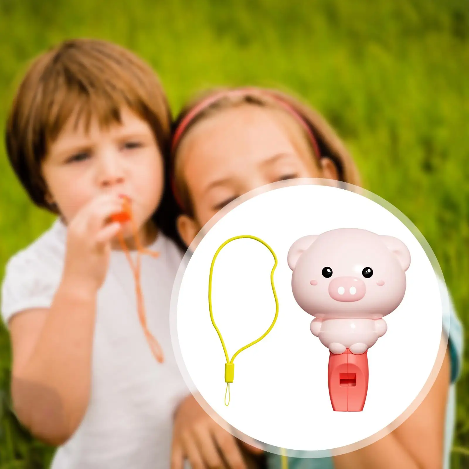 Plastic Cute Animal Whistle for Kids Educational Musical Toy Sensory Sound Game Early Learning Party Favors