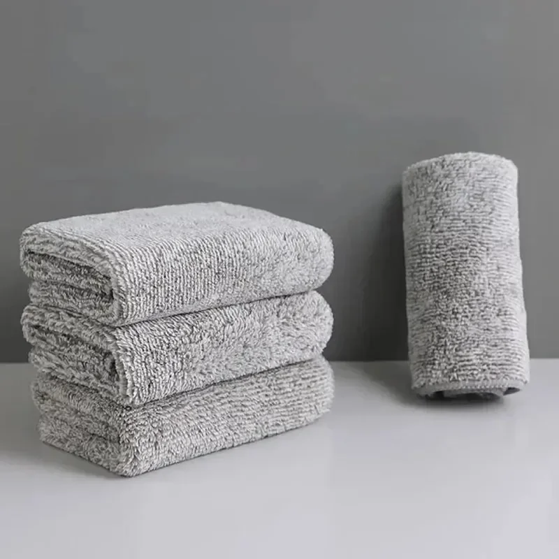 Bamboo Charcoal Fiber Cloth Kitchen Towels, Convenient and Practical Reusable Towels for Household Kitchen and Bathroom Use