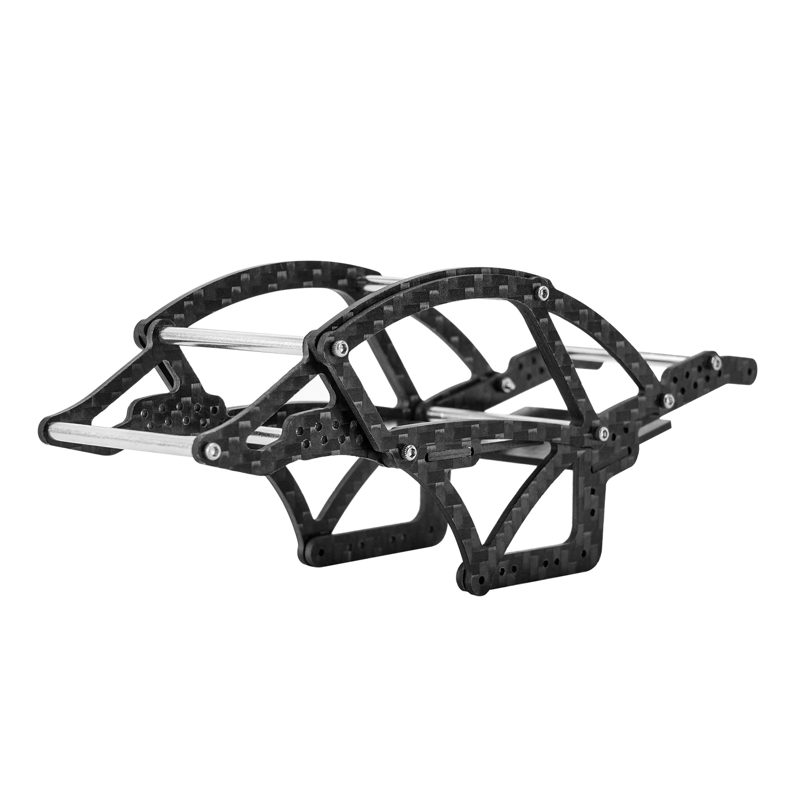 Carbon Fiber Kangaroo Chassis Frame Kit For 1/24 RC Crawler SCX24 Deadbolt Jeep JLU C10 Bronco (SCX24-165)