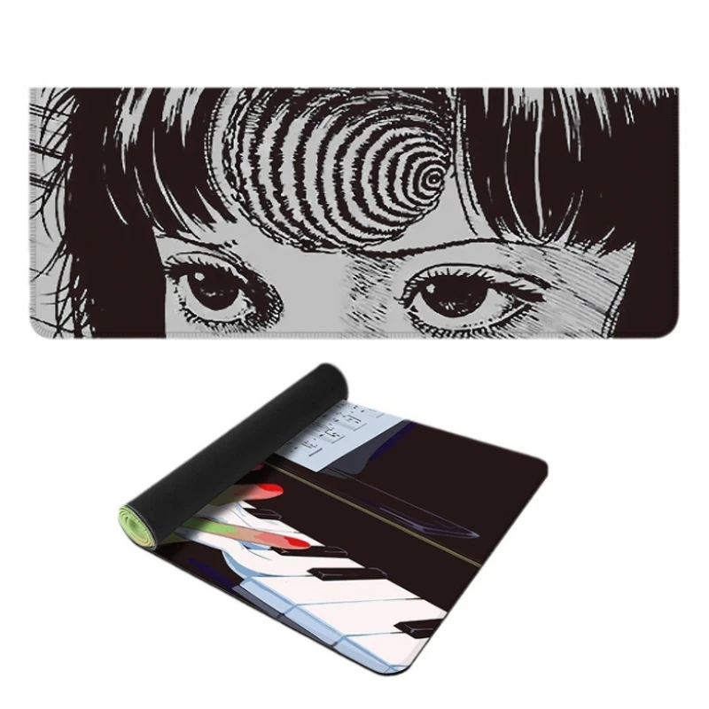 Anime Girl Mouse Pad Large Size Creativity Gaming Rubber Desk Mat Large Mause Carpet Anti Slip For PC Laptop Desktop Mousepad