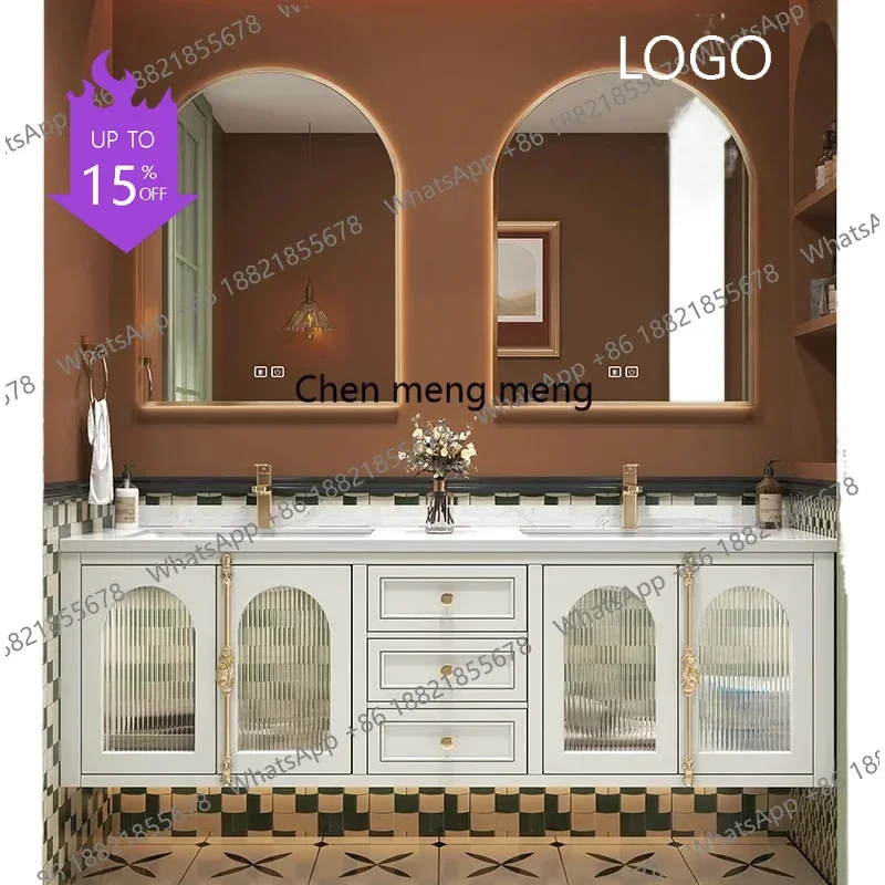 P3  Floor Bathroom Cabinet Furniture Wooden Closed Storage Toilet Wc Wall Shelf Drawer