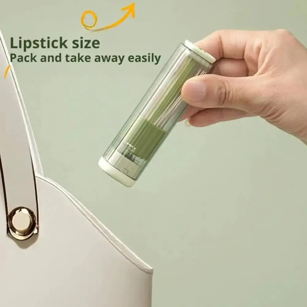 Needle Loss Prevention Organizer Portable Magnetic Needle Case with Pop-up Design Press Type Needle Organizer for Travel Home