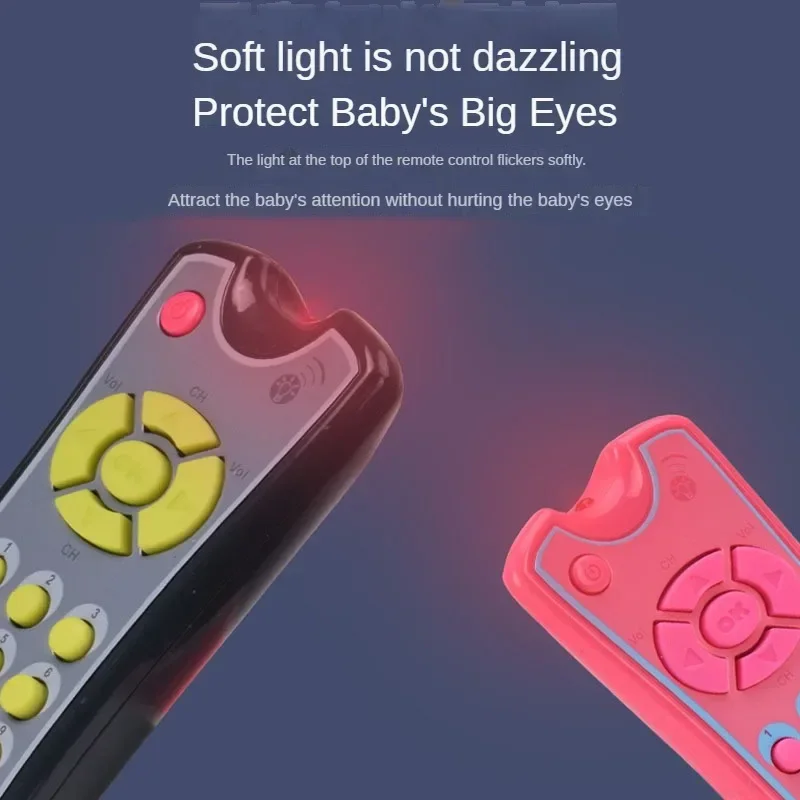 Music Mobile Phone TV Remote Control Baby Early Educational Toys Electric Numbers English Learning Toys Gift for Newborn