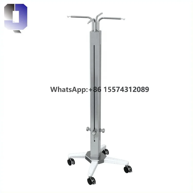 

JQ-W70 Mechanically assisted saline stand height adjustable mobile Salt water rack