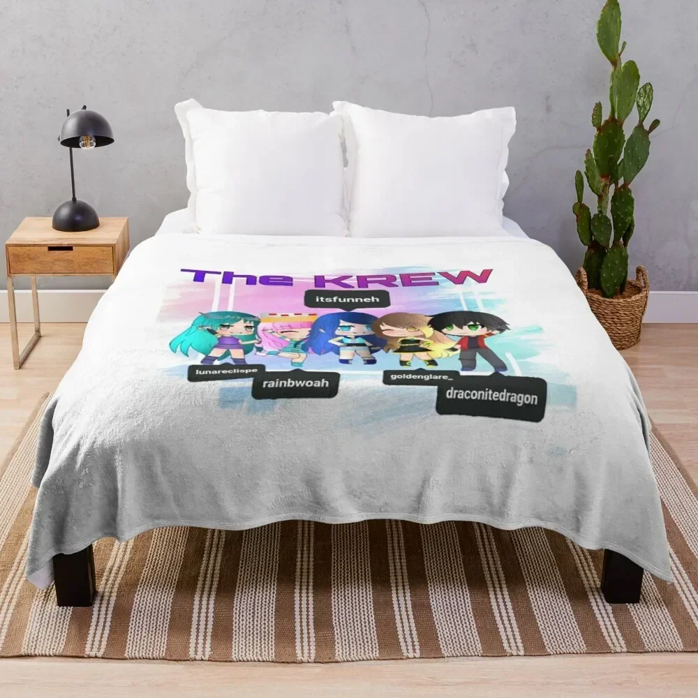 

The krew Throw Blanket Versatile Cozy Throw Blanket for All Occasions