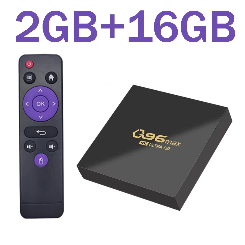 Q96 MAX TV Box Android 15 Allwinner H313 Set Top Box Media Player H.265 8GB 128GB WiFi 4G 5G HD 4K Home Theater IPTV TV Box