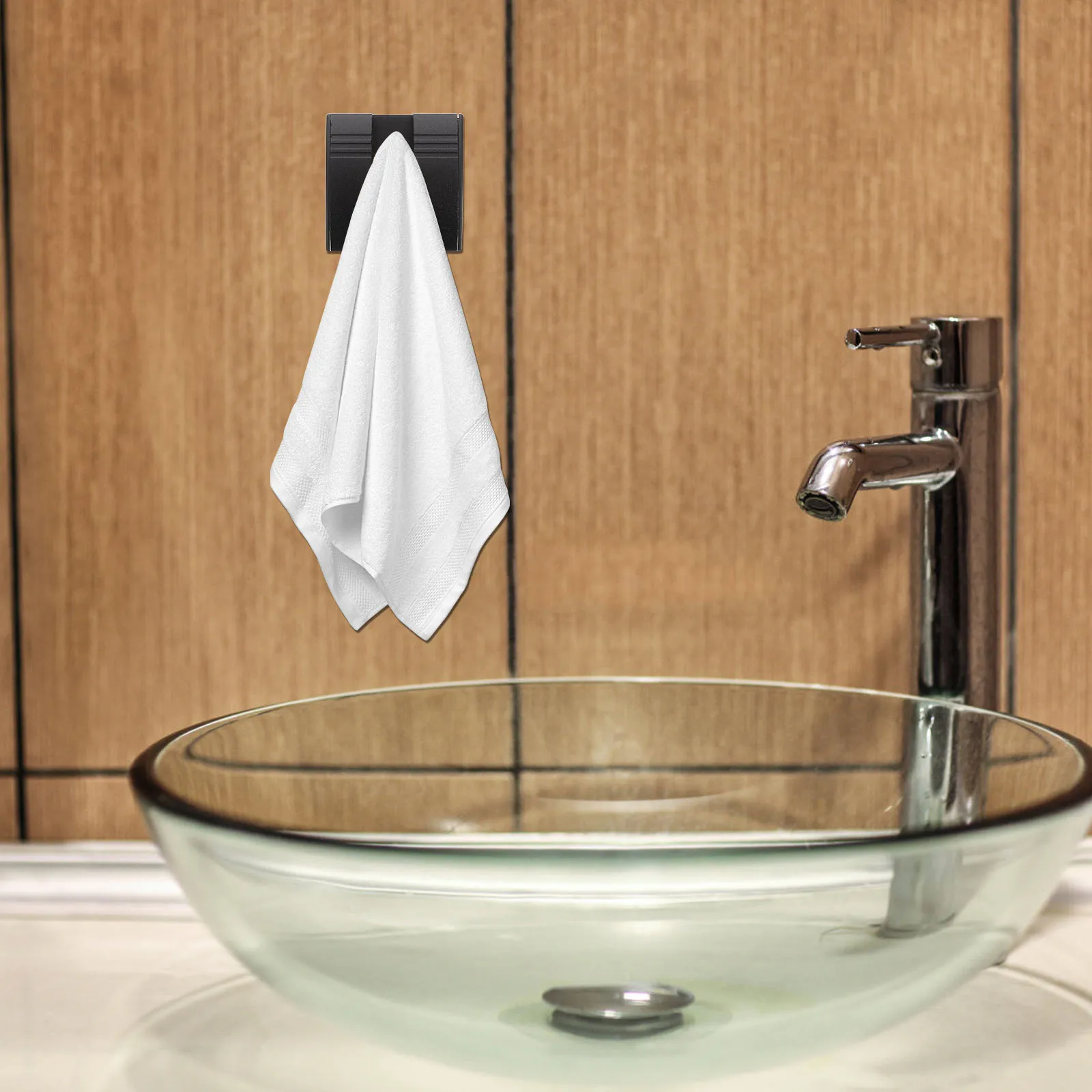 

Invisible Strong Loadbearing Easy Clean Bathroom Towel Coat Hangers Bedroom Door Robe Wall Mount Hidden
