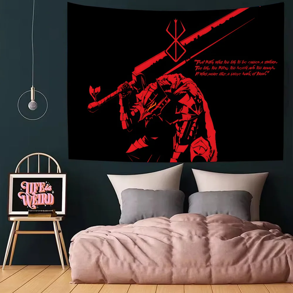 Berserk Sacrifice Tapestry Decorate Wall Tapestry Cute Gift Flags