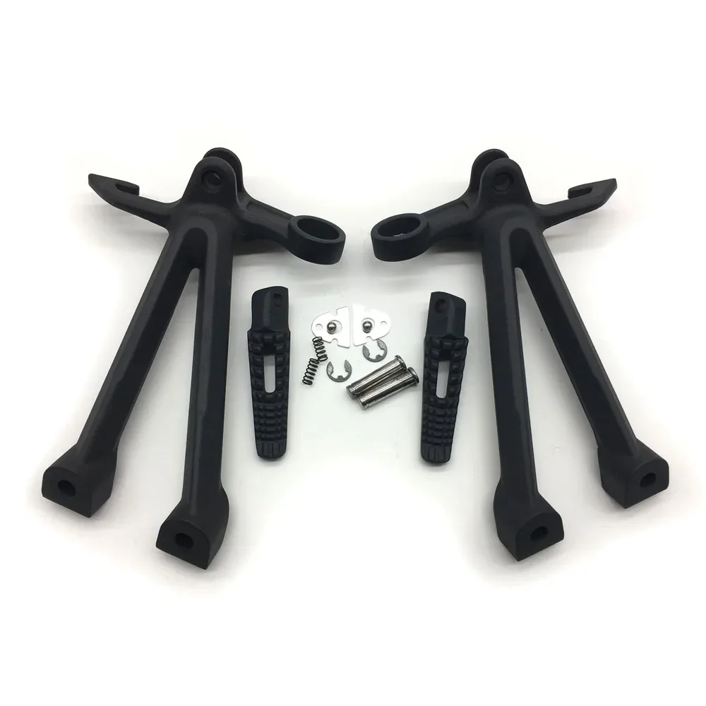 

Motorcycle Black Rear Passenger Foot Pegs Bracket Fit For Suzuki GSX-R1000 GSXR1000 2007-2008