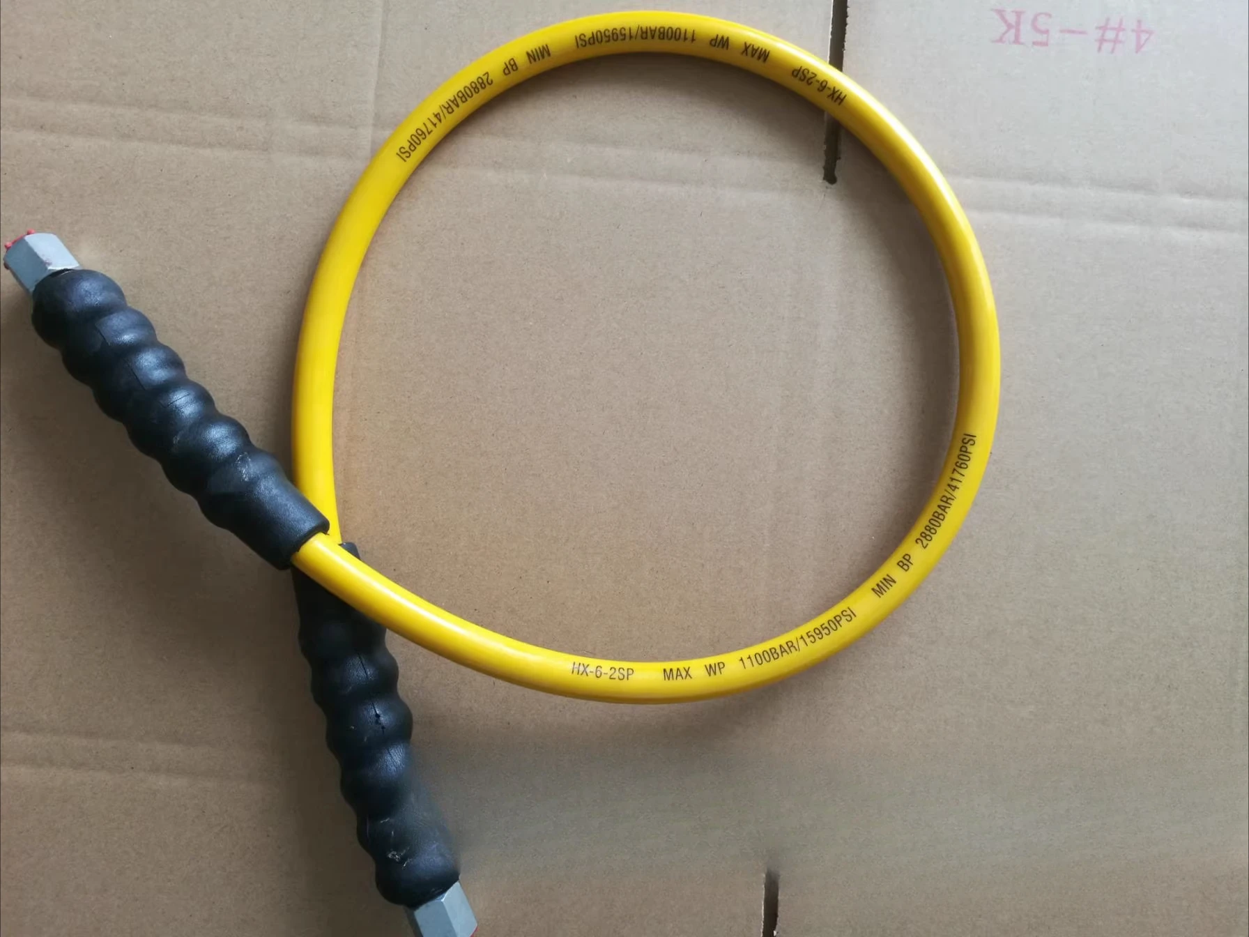 High Pressure Hydraulic Hose, High Pressure YouTube HX-5-4 6SP MAX WP 1800BAR PSI MIN Kg