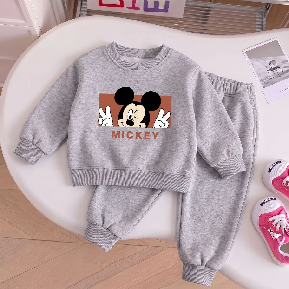 Spring Autumn Boys Casual Sweatshirts Sets Kids O Neck Tops and Sport Pants 2pcs Sets Children's Comfortable Outdoor Clothes