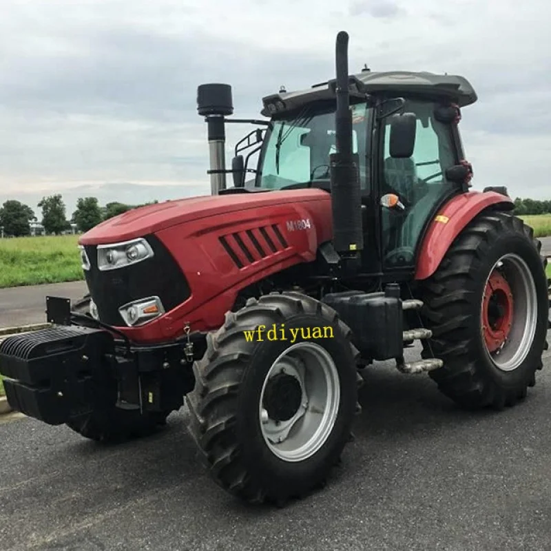 

china：Chinese new tractor 2204 220hp farm machinery mini farming 4*4 tractor mini agriculture tractor