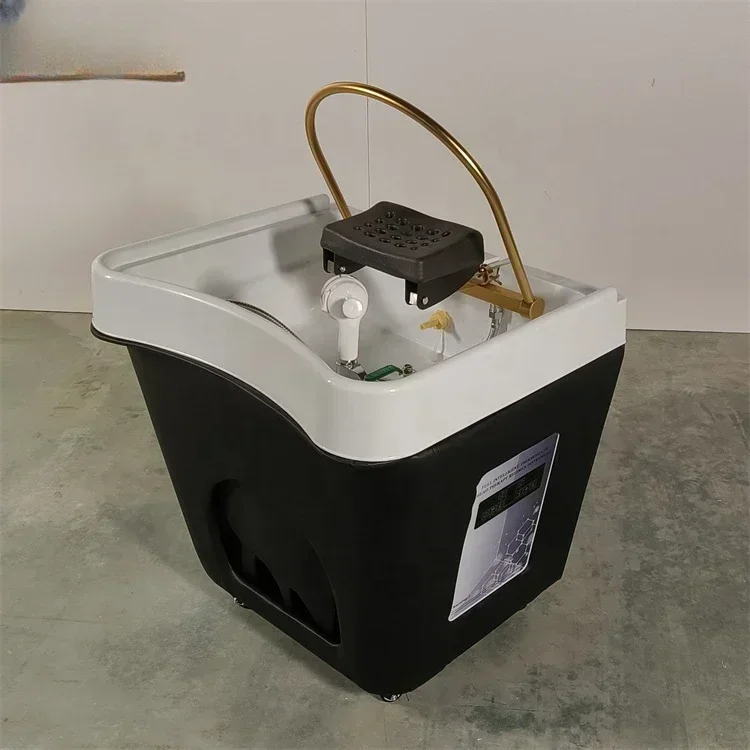 

Portable Fully Automatic Hair Washing Shampoo Sink Bowl With Head Therapy Water Circulation System - Excellent Top Quality