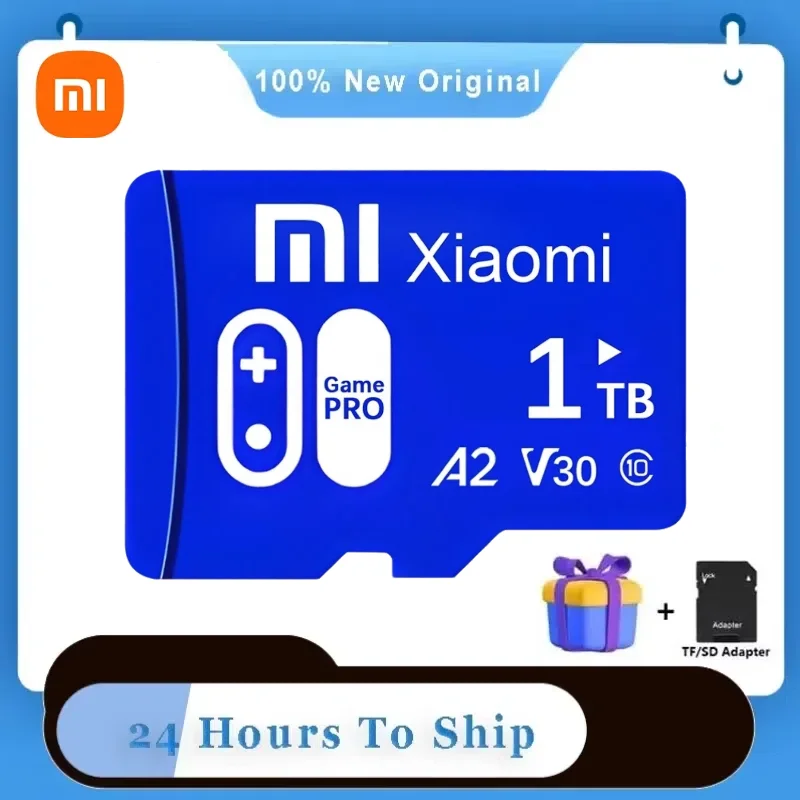 Xiaomi 2TB Class 10 SD Memory Card Driving Recorder Micro TF SD Card 512GB Flash TF Card For Mobile Phone PC Came Game Switch