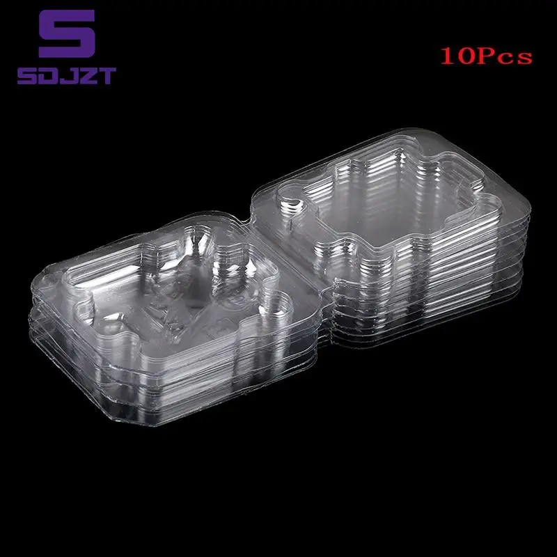 10Pcs CPU case holder tray box plastic protection for socket 775 1150 1156