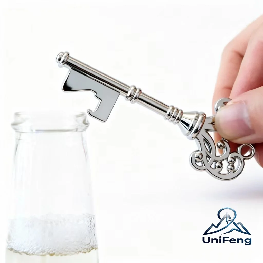1pc, Bottle Opener, Vintage Crown Key Shape Bottle Opener,Suitable For Bar Or Household,Barware Tool,Wedding Gift,Kitchen Gadget