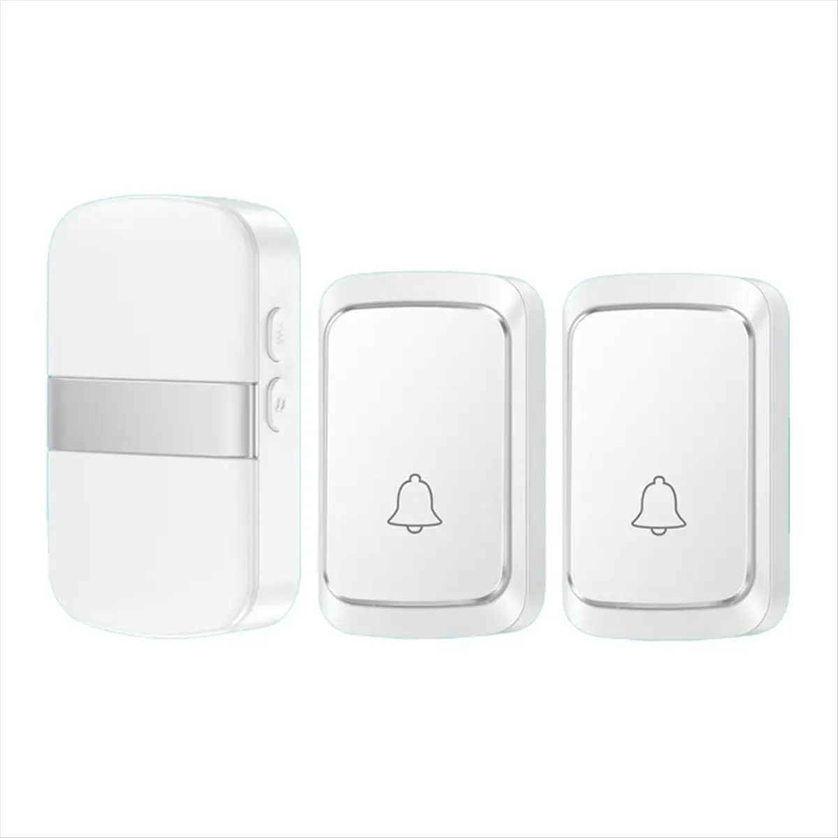 Wireless Home Welcome Smart Doorbell Battery Type DoorBell 60 Songs Call Reminder LED Flash Home Alarm
