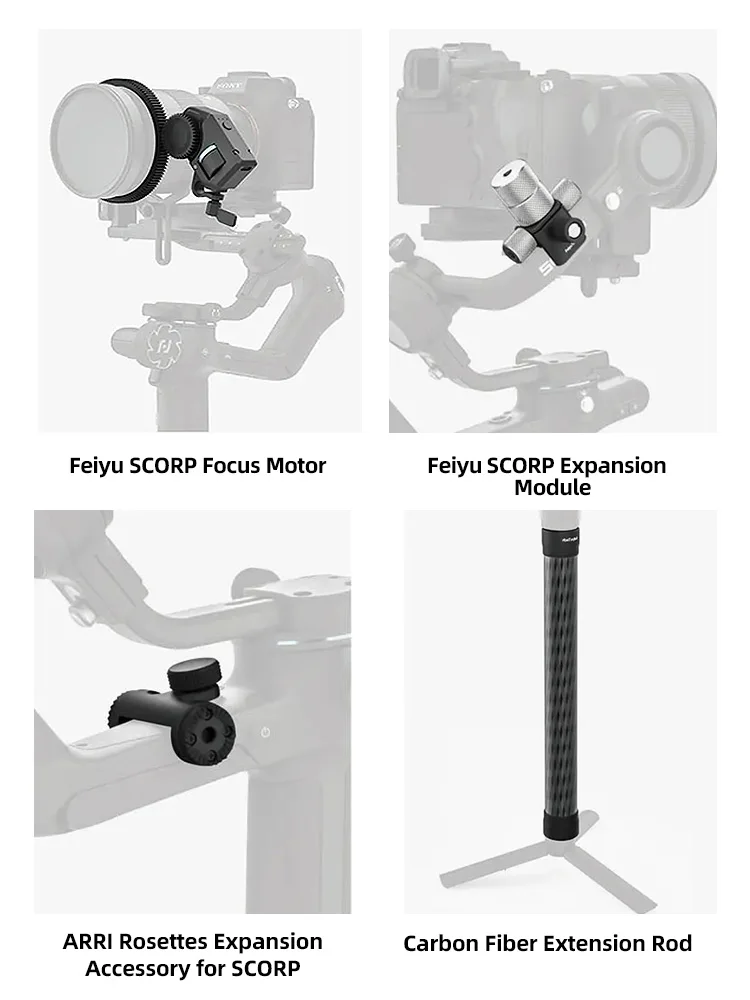 SCORP 2 3-Axis Handheld Gimbal Stabilizer (Used)  for Sony ZV-E10  A7IV A6400 Canon R Nikon DSLR  Mirrorless Cameras