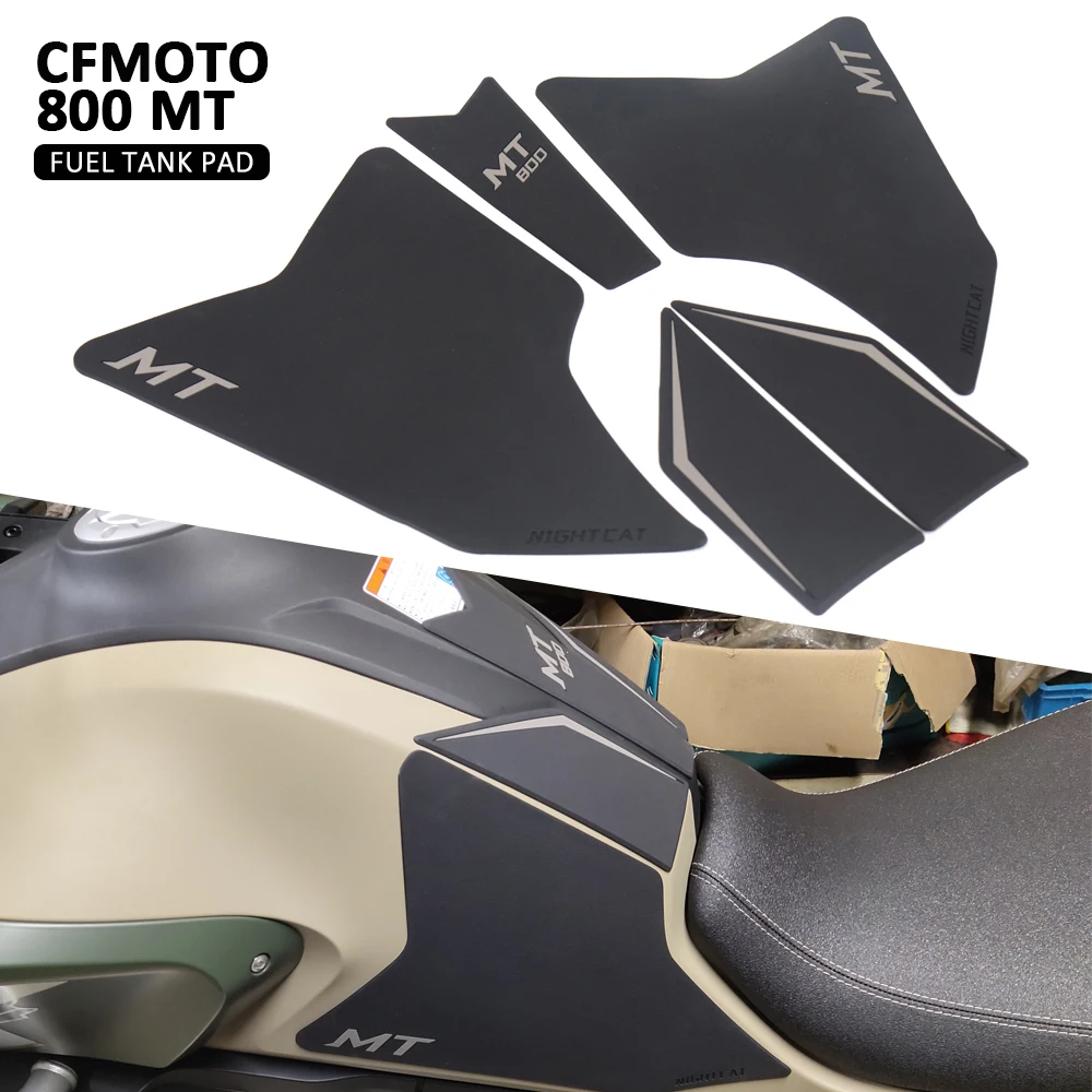 

New Logo Side Tank Pad Oil Gas Fuel Protector Cover Sticker Decal Motorcycle Accessories For CFMOTO 800MT 800 MT 800mt 800 mt