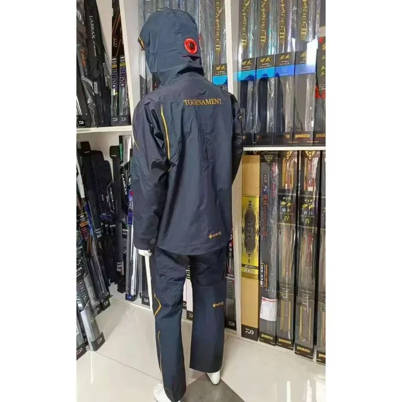 2025 Winter NEW Waterproof Fishing Clothing Set DD System Windproof Jacket Overall Pants 4 Seasons Wear DW DR-1023T