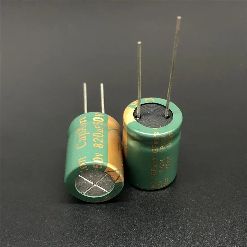 5Pcs/20Pcs 820uF 50V CAPXON GF Series 16x20mm Low Impecance 50V820uF Aluminum Electrolytic capacitor