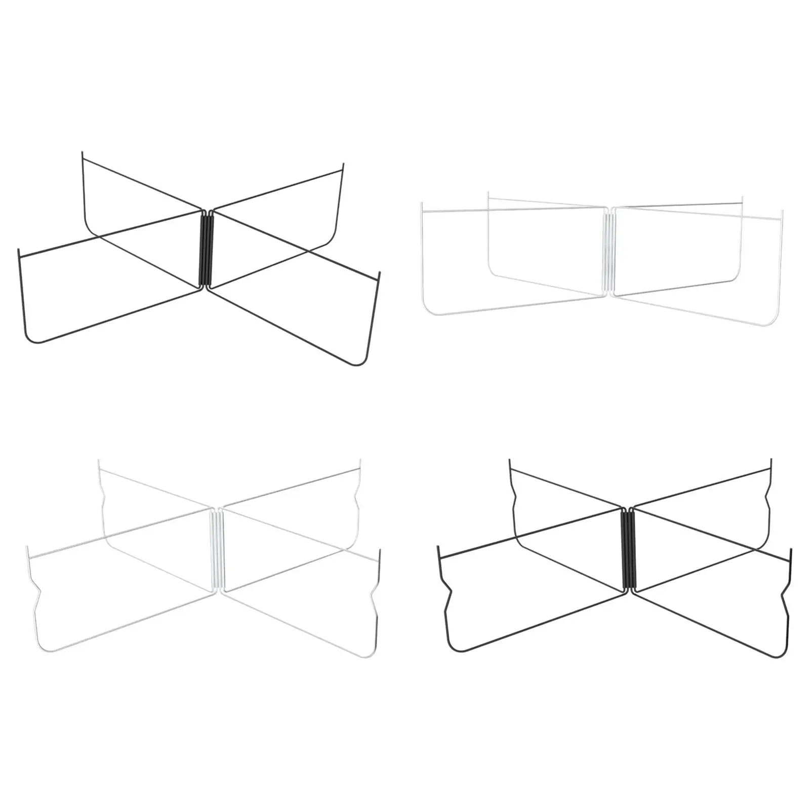 Foldable Cooler Stand Stainless Steel Storage Bin Stand Strong Load Bearing Lightweight Fridge Ice Box Holder for BBQ Outdoor