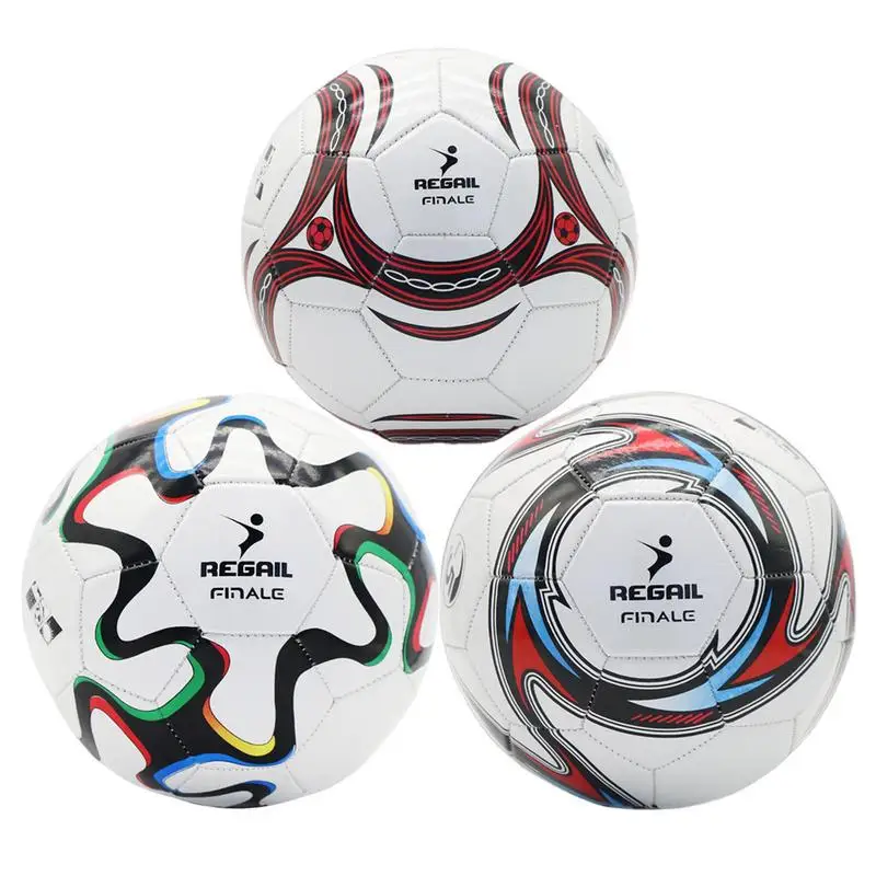 

Newest Soccer Ball Standard Size 5 Machine-Stitched Football Thickened PVC Football Practice Sports League Match Training Balls