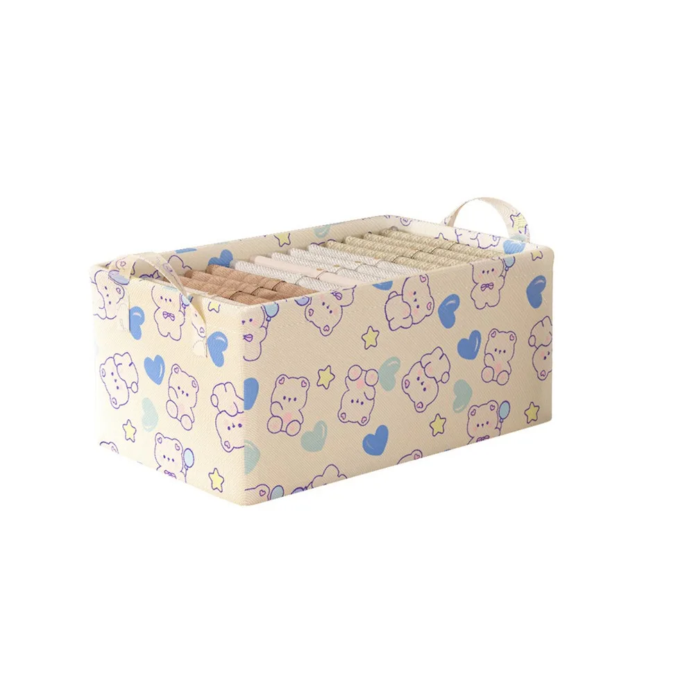 

Non-Woven Fabric Clothes Quilt Storage Box Large Capacity Foldable Luggage Moving Bags Stackable with Handle Closet Organizer