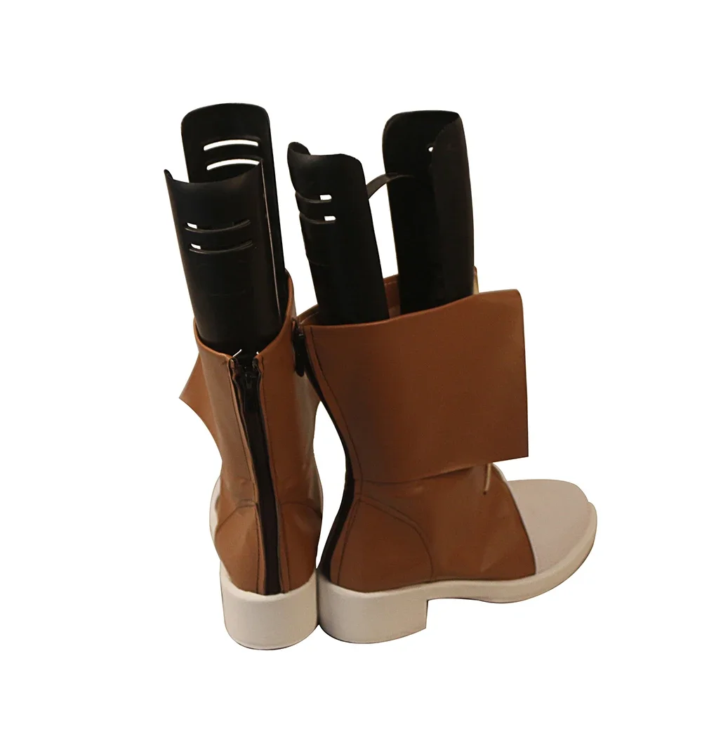 Tales of Berseria Velvet Crowe Cosplay Boots Brown Shoes Custom Made Any Size for Adults and Kids