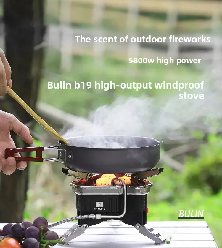 

Outdoor 2026burner burner Camping burner cassette burner Power burner Folding portable burner B19 burner