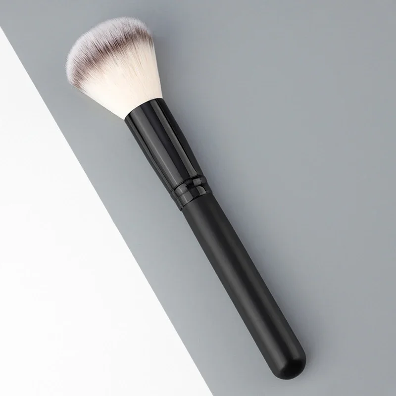 1 pçs pincéis de maquiagem super macios beleza rosto blush pó solto escova grande ferramentas profissionais ferramenta cosmética