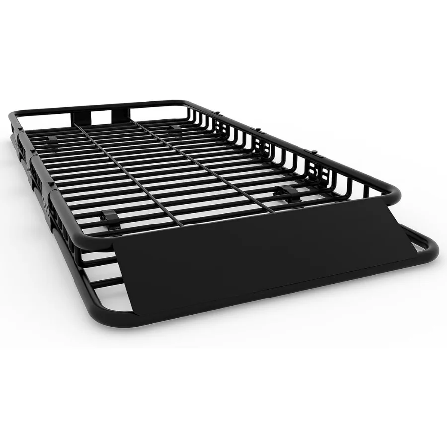 

Универсальная корзина для багажника на крышу 84 x 39 с вместительностью 200 фунтов для внедорожников, грузовиков и транспортных средств, сверхмощная корзина для багажника на крыше с