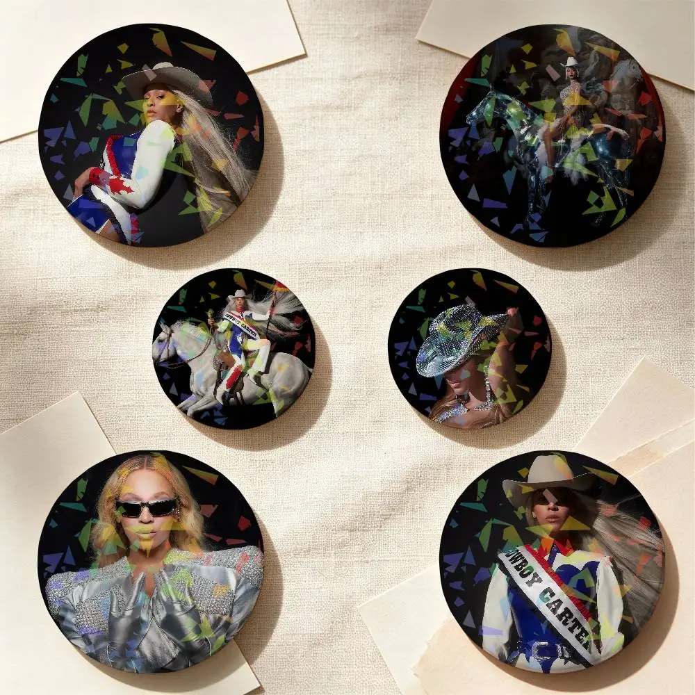B-Beyonce Singer Backpack Pin Hat Pin Jacket Accessory Bag Decor Clothing Ornament Fashion Accessory