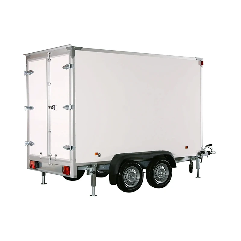 Customized Refrigeration Trailer Box Portable Cold Room Box Custom Mobile Chiller / Freezer / Cool Room Trailer