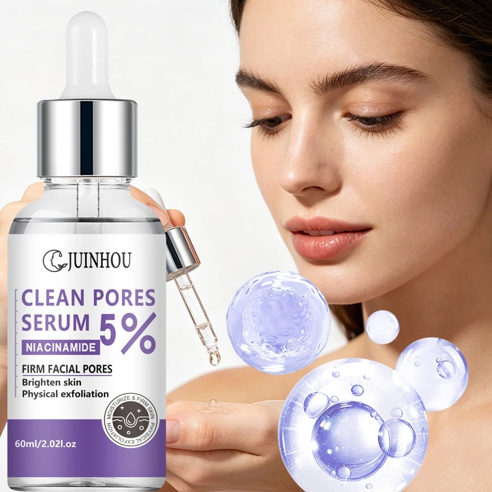 Suero Facial con Niacinamida JUINHOU, Limpia la Piel, Controla la Grasa e Hidrata, Ilumina la Piel, Para Piel Grasa y Mixta