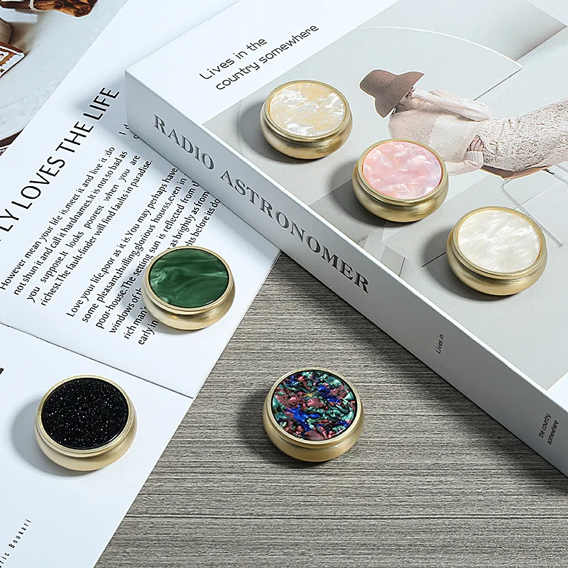 

Colorful Modern Simple Zinc Alloy Round Single Hole Drawer Handle for Cabinet Wardrobe Cabinet Door Pull