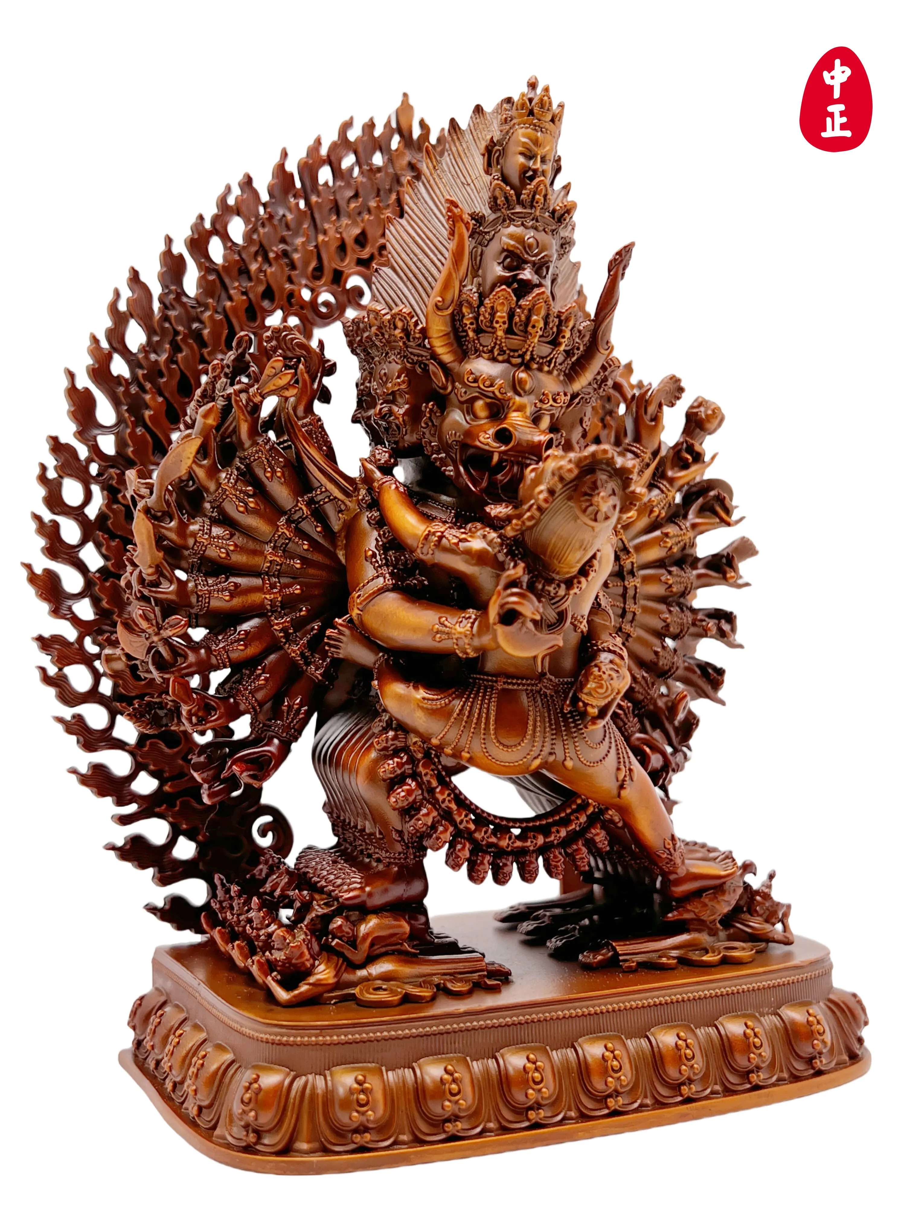 [Special offer] Double-body Dawei 15 cm red copper can provide customized services for dirty painting and face painting