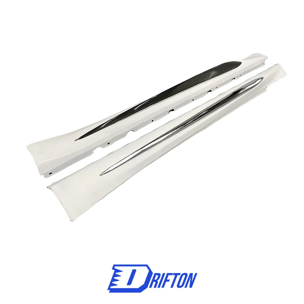 

Quadrifogli Style Partial Dry Carbon Fiber Side Skirt For Alfa Romeo Giulia Body Kit Bodykit